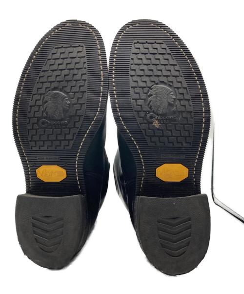 CHIPPEWA（チペワ）CHIPPEWA (チペワ) エンジニアブーツ ブラック サイズ:7　1/2の古着・服飾アイテム