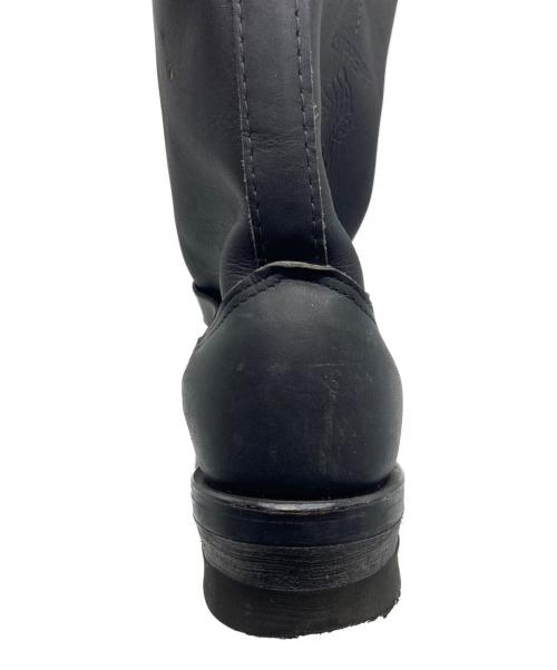 CHIPPEWA（チペワ）CHIPPEWA (チペワ) エンジニアブーツ ブラック サイズ:7　1/2の古着・服飾アイテム