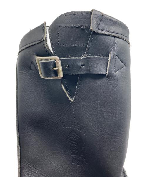 CHIPPEWA（チペワ）CHIPPEWA (チペワ) エンジニアブーツ ブラック サイズ:7　1/2の古着・服飾アイテム