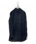 Yohji Yamamoto pour homme（ヨウジヤマモト プールオム）の古着「三枚衿B長袖コットンシャツ」｜ブラック