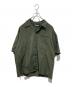 NEIGHBORHOOD（ネイバーフッド）の古着「SOLID-COLOR HAWAIIAN SHIRT SS」｜オリーブ
