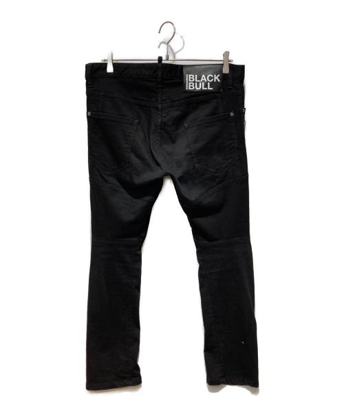 DSQUARED2（ディースクエアード）DSQUARED2 (ディースクエアード) TIDY BIKER DENIM JEANS ブラック サイズ:48の古着・服飾アイテム