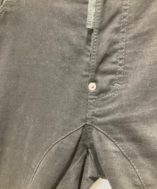 DSQUARED2（ディースクエアード）DSQUARED2 (ディースクエアード) TIDY BIKER DENIM JEANS ブラック サイズ:48の古着・服飾アイテム