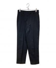 COMME des GARCONS HOMME（コムデギャルソン オム）の古着「ウールテーパードスラックス」｜グレー