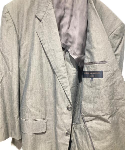 COMME des GARCONS HOMME（コムデギャルソン オム）COMME des GARCONS HOMME (コムデギャルソン オム) 2Bテーラードジャケット グレー サイズ:Mの古着・服飾アイテム