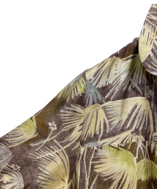 tricot COMME des GARCONS（トリココムデギャルソン）tricot COMME des GARCONS (トリココムデギャルソン) シャツドッキングワンピース ブラウン×グレー サイズ:不明の古着・服飾アイテム