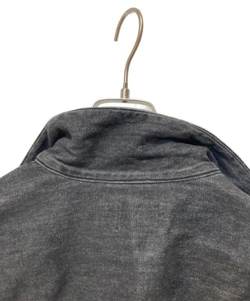 DIESEL（ディーゼル）DIESEL (ディーゼル) デニムオープンカラーシャツ ブラック サイズ:Sの古着・服飾アイテム