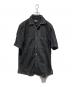 DIESEL（ディーゼル）の古着「デニムオープンカラーシャツ」｜ブラック