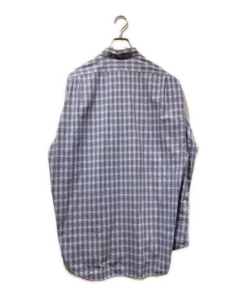 POLO RALPH LAUREN（ポロ・ラルフローレン）POLO RALPH LAUREN (ポロ・ラルフローレン) チェックシャツ ブルー サイズ:XLの古着・服飾アイテム