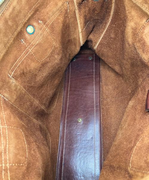 GHURKA（グルカ）GHURKA (グルカ) 2WAYショルダーバッグ ブラウンの古着・服飾アイテム