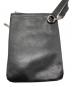 JIL SANDER (ジルサンダー) LINK POUCHショルダーバック ブラック：16000円