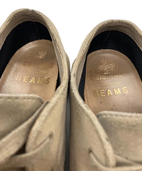 CLARKS ORIGINALS（クラークス オリジナルズ）CLARKS ORIGINALS (クラークス オリジナルズ) BEAMS (ビームス) シューズ ベージュ サイズ:25cmの古着・服飾アイテム