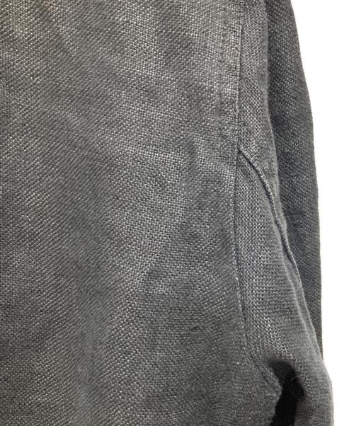 hollington（ホリントン）HOLLINGTON (ホリントン) リネンカバーオール ブラック サイズ:48の古着・服飾アイテム