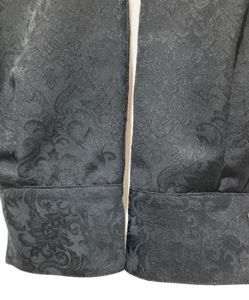 foufou（フーフー）foufou (フーフー) big lace collar jacquard dress ブラックの古着・服飾アイテム