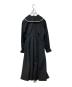 foufou (フーフー) big lace collar jacquard dress ブラック：20000円
