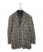 COMME des GARCONS HOMMEコムデギャルソン オム）の古着「リネンテーラードジャケット」｜グレー