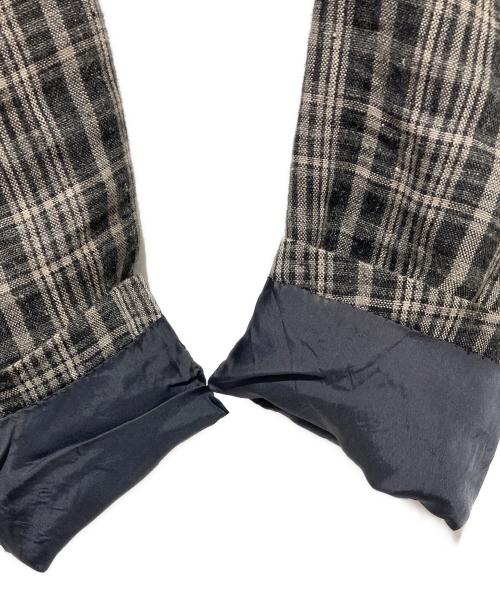 COMME des GARCONS HOMME（コムデギャルソン オム）COMME des GARCONS HOMME (コムデギャルソン オム) リネンテーラードジャケット グレー サイズ:Mの古着・服飾アイテム
