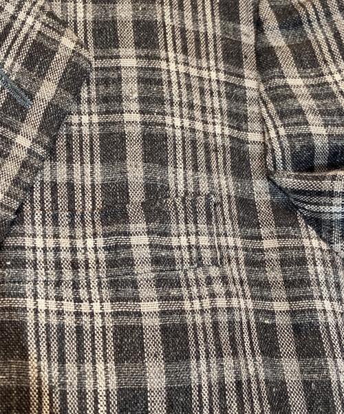 COMME des GARCONS HOMME（コムデギャルソン オム）COMME des GARCONS HOMME (コムデギャルソン オム) リネンテーラードジャケット グレー サイズ:Mの古着・服飾アイテム