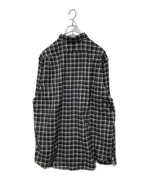 POLO RALPH LAUREN（ポロ・ラルフローレン）POLO RALPH LAUREN (ポロ・ラルフローレン) チェックシャツ ブラック サイズ:XLの古着・服飾アイテム
