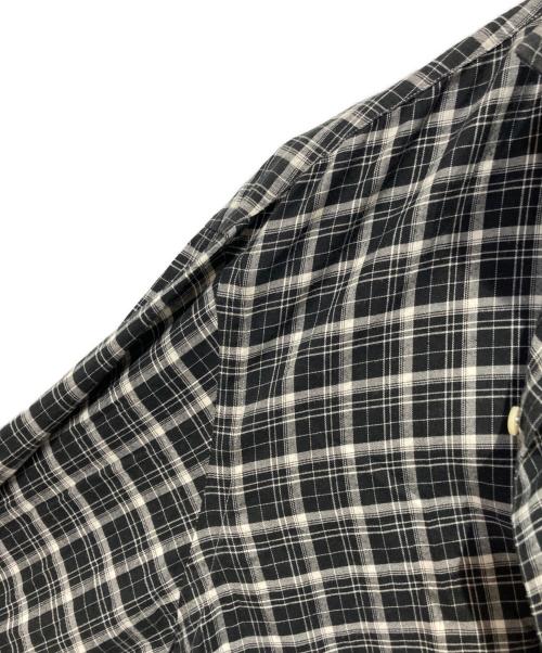 POLO RALPH LAUREN（ポロ・ラルフローレン）POLO RALPH LAUREN (ポロ・ラルフローレン) チェックシャツ ブラック サイズ:XLの古着・服飾アイテム