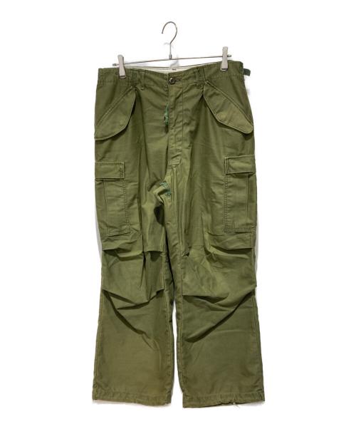 US ARMY（ユーエスアーミー）US ARMY (ユーエスアーミー) M-65 カーゴパンツ グリーン サイズ:不明の古着・服飾アイテム