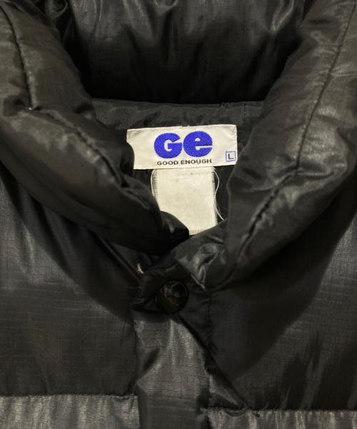 GOOD ENOUGH（グッドイナフ）GOOD ENOUGH (グッドイナフ) ダウンベスト ブラック サイズ:Ｌの古着・服飾アイテム