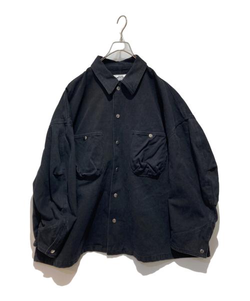 FOLL（フォル）FOLL (フォル) wardrobe cocoon blouson ブラック サイズ:FREEの古着・服飾アイテム