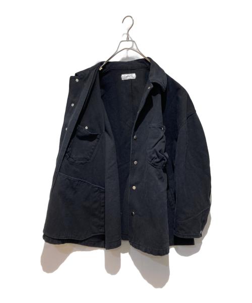 FOLL（フォル）FOLL (フォル) wardrobe cocoon blouson ブラック サイズ:FREEの古着・服飾アイテム