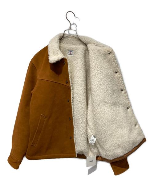 EDWIN（エドウィン）EDWIN (エドウィン) SUEDE BOA JACKET ブラウン サイズ:Mの古着・服飾アイテム