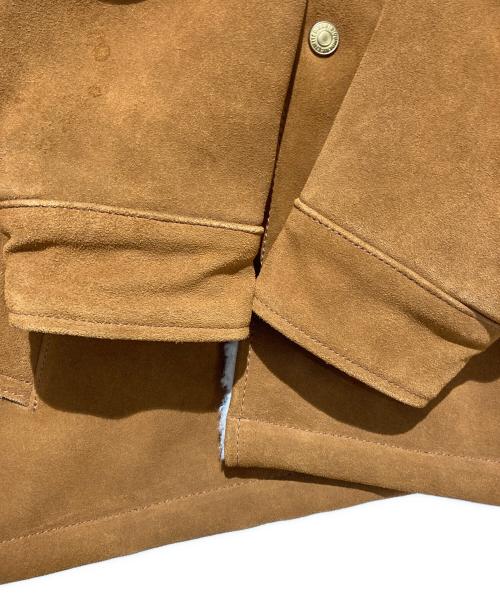 EDWIN（エドウィン）EDWIN (エドウィン) SUEDE BOA JACKET ブラウン サイズ:Mの古着・服飾アイテム