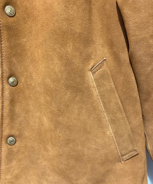 EDWIN（エドウィン）EDWIN (エドウィン) SUEDE BOA JACKET ブラウン サイズ:Mの古着・服飾アイテム