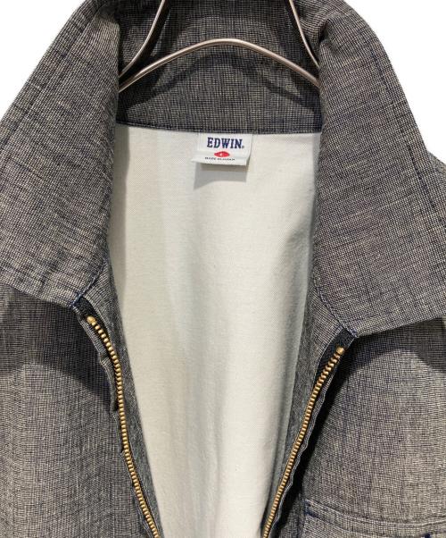 EDWIN（エドウィン）EDWIN (エドウィン) WORK JACKET グレー サイズ:Ｌの古着・服飾アイテム