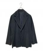 HOMME PLISSE ISSEY MIYAKEオム プリッセ イッセイ ミヤケ）の古着「プリーツ テーラードジャケット」｜ブラック