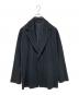 HOMME PLISSE ISSEY MIYAKE（オム プリッセ イッセイ ミヤケ）の古着「プリーツ テーラードジャケット」｜ブラック