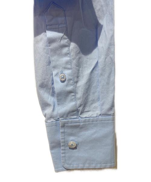 ALEXANDER WANG（アレキサンダー・ワン）ALEXANDER WANG (アレキサンダー・ワン) Halo Print Cropped Button-Up Shirt ブルー サイズ:ＸＳの古着・服飾アイテム