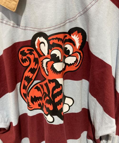 Vivienne Westwood RED LABEL（ヴィヴィアンウエストウッドレッドレーベル）Vivienne Westwood RED LABEL (ヴィヴィアンウエストウッドレッドレーベル) タイガーワンピース ブルー×レッド サイズ:00の古着・服飾アイテム