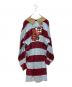 Vivienne Westwood RED LABEL (ヴィヴィアンウエストウッドレッドレーベル) タイガーワンピース ブルー×レッド サイズ:00：8000円