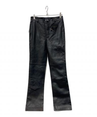 パンツ 90s archive agnes.b homme Leather Pants 中古・古着通販】agnes b homme (アニエスベーオム) レザーパンツ