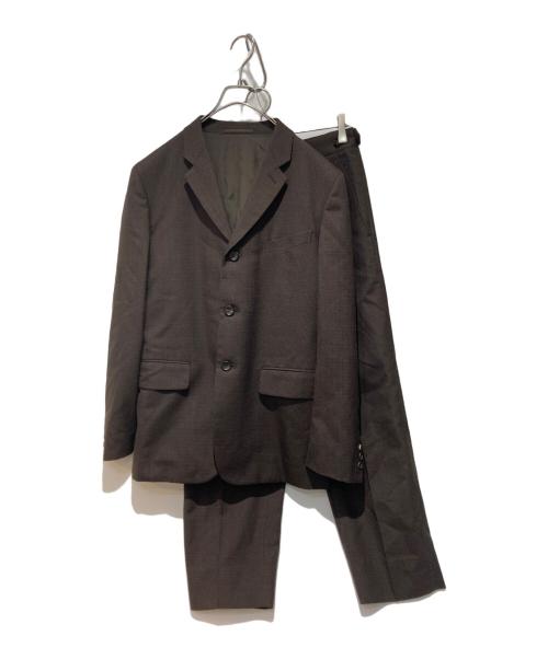 COMME des GARCONS HOMME PLUS（コムデギャルソンオムプリュス）COMME des GARCONS HOMME PLUS (コムデギャルソンオムプリュス) セットアップスーツ ブラウン サイズ:Sの古着・服飾アイテム