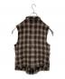 COMME des GARCONS HOMME PLUS (コムデギャルソンオムプリュス) ウール縮絨ベスト グリーン×レッド サイズ:M：200000円