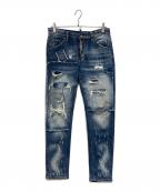 DSQUARED2ディースクエアード）の古着「SLIME JEAN」｜ブルー