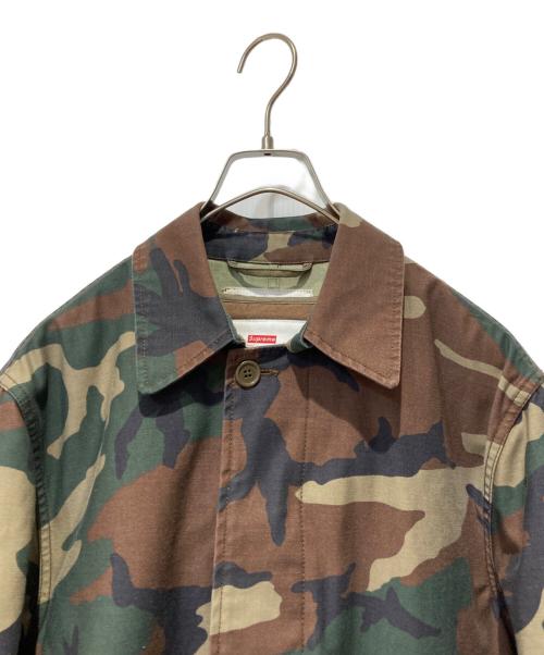 SUPREME（シュプリーム）Supreme (シュプリーム) ARMY TRENCH COAT グリーン サイズ:Sの古着・服飾アイテム