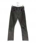 LEVI'Sリーバイス）の古着「後染め501デニムパンツ」｜グレー