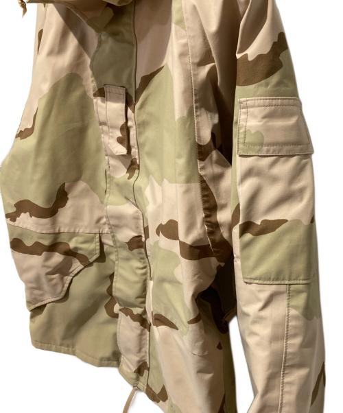US ARMY（ユーエスアーミー）US ARMY (ユーエスアーミー) PARKA COLD WEATHER DESERT CAMOUFLAGE ベージュ サイズ:Ｍの古着・服飾アイテム