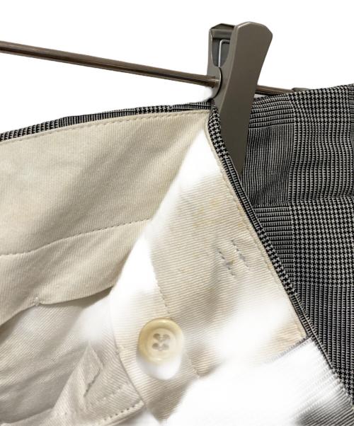 COMME des GARCONS HOMME PLUS（コムデギャルソンオムプリュス）COMME des GARCONS HOMME PLUS (コムデギャルソンオムプリュス) チェックスラックス グレー サイズ:Sの古着・服飾アイテム