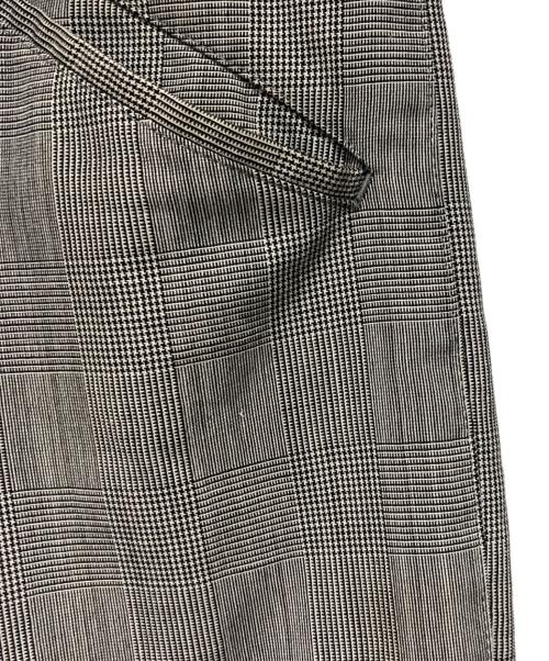 COMME des GARCONS HOMME PLUS（コムデギャルソンオムプリュス）COMME des GARCONS HOMME PLUS (コムデギャルソンオムプリュス) チェックスラックス グレー サイズ:Sの古着・服飾アイテム