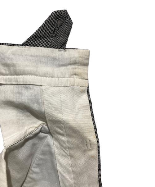 COMME des GARCONS HOMME PLUS（コムデギャルソンオムプリュス）COMME des GARCONS HOMME PLUS (コムデギャルソンオムプリュス) チェックスラックス グレー サイズ:Sの古着・服飾アイテム