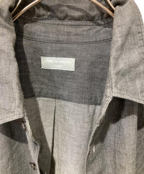 COMME des GARCONS HOMME（コムデギャルソン オム）COMME des GARCONS HOMME (コムデギャルソン オム) コットンシャツ グレー サイズ:不明の古着・服飾アイテム