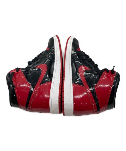 NIKE（ナイキ）NIKE (ナイキ) AIR JORDAN 1 High OG Patent Bred レッド サイズ:26の古着・服飾アイテム