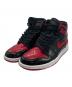 NIKE（ナイキ）の古着「AIR JORDAN 1 High OG Patent Bred」｜レッド